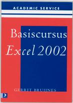 Basiscursus Excel 2002 9789039518366 G. Bruijnes, Verzenden, Gelezen, G. Bruijnes
