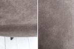 Retro design stoel LUCCA antiek taupe met quilten, Huis en Inrichting, Stoelen, Ophalen of Verzenden, Nieuw