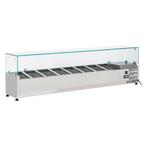 Diverso By Diamond Horeca Opzetkoelvitrine | 8x 1/4 GN | +2°, Witgoed en Apparatuur, Ophalen of Verzenden, Nieuw