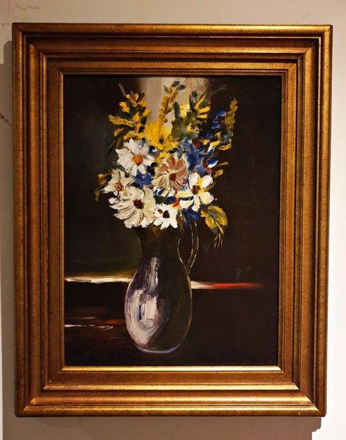 Paul Permeke (1918-1990) - Stilleven met veldbloemen, Antiek en Kunst, Kunst | Schilderijen | Klassiek