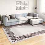 vidaXL Vloerkleed wasbaar anti-slip 190x300 cm lichtbeige, Huis en Inrichting, Stoffering | Tapijten en Kleden, Verzenden, Nieuw