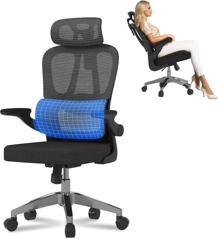 Ergonomische Bureaustoel -  Office Chair - Gamestoel - Volwa, Huis en Inrichting, Overige Huis en Inrichting, Nieuw, Verzenden