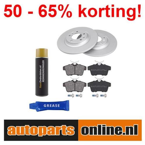 Remschijven + Remblokken Peugeot Rcz achterzijde, Auto-onderdelen, Besturing, Nieuw, Peugeot, Verzenden