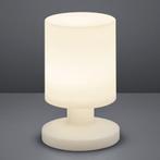 LED Tafellamp - Rond - Wit - Spatwaterdicht - USB Oplaadbaar, Huis en Inrichting, Lampen | Tafellampen, Ophalen of Verzenden, Nieuw