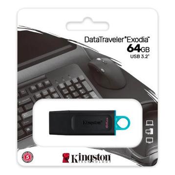 MediaHolland® 64GB Kingston DataTraveler Exodia USB 3.2 beschikbaar voor biedingen