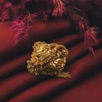 Gouden broche van filigrain techniek | Vintage/antiek, Sieraden, Tassen en Uiterlijk, Broches, Ophalen of Verzenden, Gebruikt