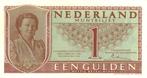 Muntbiljet 1 gulden 1949 Juliana Zeer Fraai, Postzegels en Munten, Verzenden