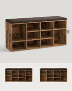 Schoenenkast en opbergkast voor schoenen XL - 104 cm breed, Verzenden, Nieuw