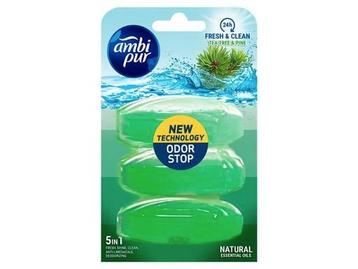 Toiletblok Tea Tree &amp; Pine navulling doos 6 stuks van beschikbaar voor biedingen