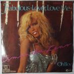 Amanda Lear - Fabulous lover love me - Single, Cd's en Dvd's, Vinyl Singles, Gebruikt, 7 inch, Pop, Single