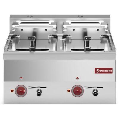 Elektrische friteuse, s-powerful, 2 x 10 liter -top- |, Zakelijke goederen, Horeca | Keukenapparatuur, Nieuw in verpakking, Verzenden