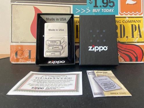 Zippo - ZIPPO - Zonder Minimumprijs - Aansteker - Messing,, Verzamelen, Rookartikelen, Aanstekers en Luciferdoosjes