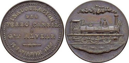 Bronze-medaille 1897 Argentinien, Postzegels en Munten, Munten | Amerika, Verzenden