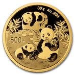 Gouden China Panda 30 gram 2025, Postzegels en Munten, Munten | Azië, Verzenden, Oost-Azië, Losse munt, Goud