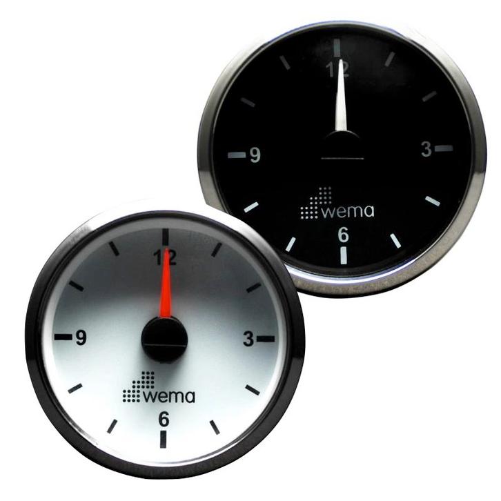 Analoge klok - Wema, Watersport en Boten, Bootonderdelen, Nieuw, Zeilboot of Motorboot, Ophalen of Verzenden