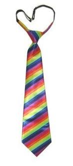 Stropdas regenboog, Ophalen of Verzenden, Nieuw