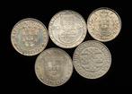 Portugal. 5 Moedas - 20, 50 escudos e 50 centavos (Zonder, Postzegels en Munten, Munten | Europa | Niet-Euromunten
