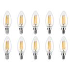 Asalite LED Lamp C35 E14 Fitting - 4W = 35W - 470 Lumen -, Verzenden, Nieuw
