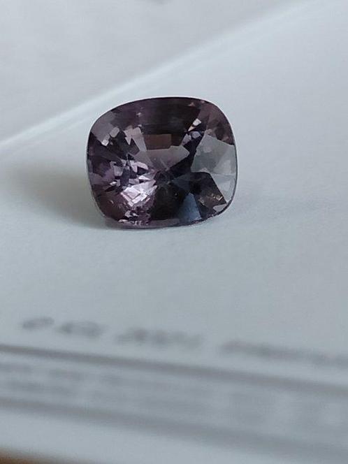 Zonder Minimumprijs - 1 pcs Grijs, Paars Spinel - 1.92 ct -, Sieraden, Tassen en Uiterlijk, Edelstenen