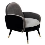 2x Loungestoel Zuiver, Sam, Grijs / Chroom, Huis en Inrichting, Stoelen, Nieuw