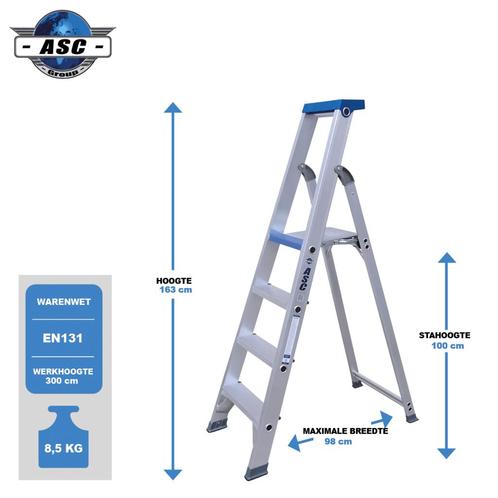 ASC Bordestrap, Doe-het-zelf en Verbouw, Ladders en Trappen, Trap, Nieuw, Verzenden