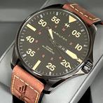 Hamilton - Khaki Aviation Pilot Day Date Auto - H64705531 -, Sieraden, Tassen en Uiterlijk, Horloges | Heren, Nieuw