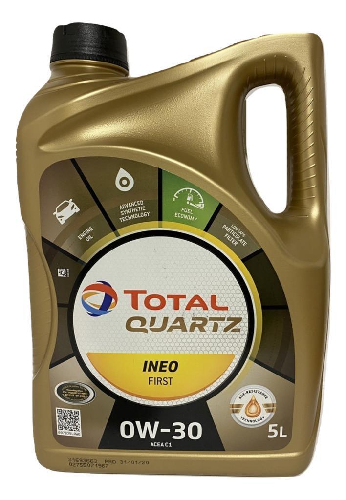 Total Quartz Ineo First 0W-30 (5 liter), Motoren, Accessoires | Onderhoudsmiddelen, Verzenden