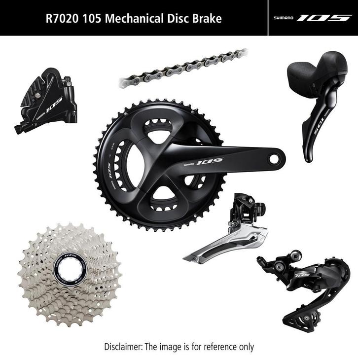 Shimano R7120  Disc Groep 12 Speed  Nieuw, Fietsen en Brommers, Fietsonderdelen, Racefiets, Overige typen, Nieuw, Ophalen of Verzenden