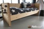 Rockwood® Bedbank Mike  grey wash    met  lattenbodem  en, Ophalen of Verzenden, Nieuw