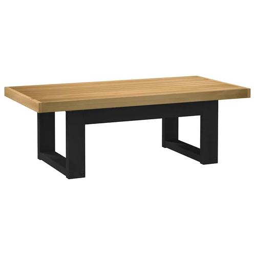 vidaXL Salontafel NOAIN U-vormige poten 120x60x40 cm massief, Huis en Inrichting, Tafels | Salontafels, 100 tot 150 cm, Nieuw