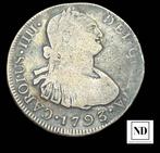 Koninkrijk Spanje. Carlos IV. 4 Reales 1793 - Guatemala