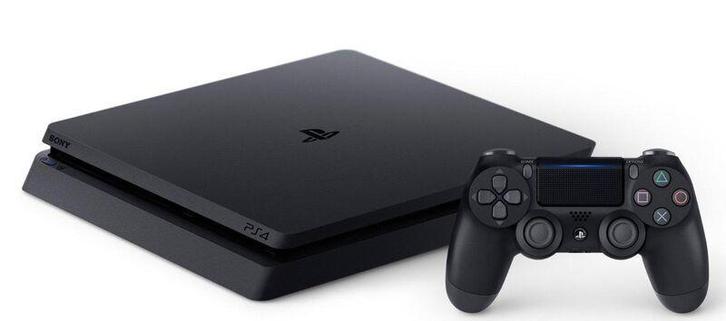 PlayStation 4 Slim 500 GB met garantie bundel, Spelcomputers en Games, Spelcomputers | Sony PlayStation 4, Met 1 controller, 500 GB