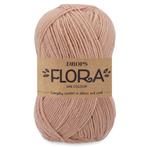 DROPS Flora Uni Colour - 30 woestijnroos - Wol Garen, Ophalen of Verzenden, Nieuw
