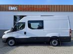 Iveco Daily 35S16V 2.3 automaat L2H2 dubbel cabine DC 7 pers, Auto's, Bestelauto's, Automaat, Iveco, Wit, Diesel