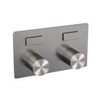 Brauer Brushed Carving Thermostatische Inbouw Badkraan met, Doe-het-zelf en Verbouw, Sanitair, Ophalen of Verzenden, Nieuw