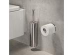 Geesa Nemox Toiletborstel met houder - RVS geborsteld, Verzenden, Nieuw