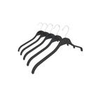 Van Esch kledinghanger Grip soft touch - zwart (set van 5, Huis en Inrichting, Woonaccessoires | Kapstokken, Verzenden, Nieuw