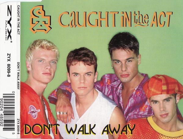 cd single - Caught In The Act  - Dont Walk Away, Cd's en Dvd's, Cd Singles, Zo goed als nieuw, Verzenden