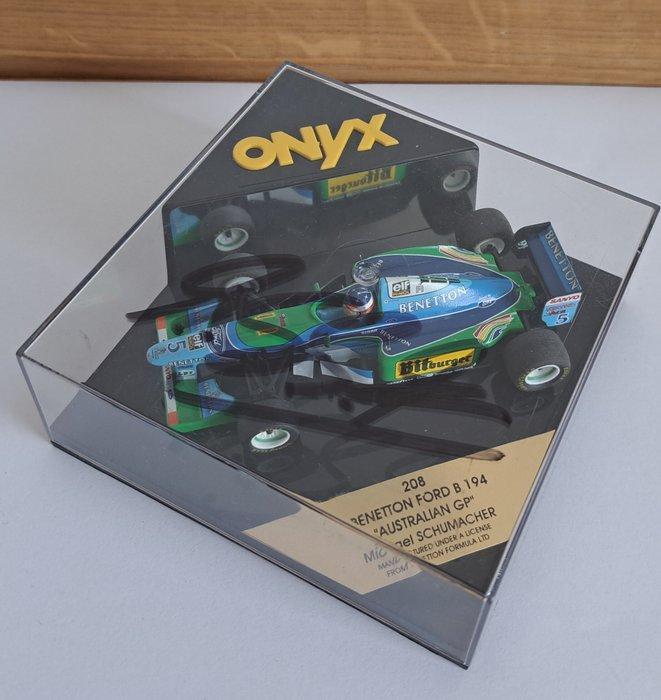 Onyx 1:43 - Modelauto - Formula 1 - Benetton Ford B 194 -, Hobby en Vrije tijd, Modelauto's | 1:5 tot 1:12