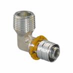 Uponor MLC perskoppeling knie 16 x 1/2 buitendraad, Ophalen of Verzenden, Nieuw
