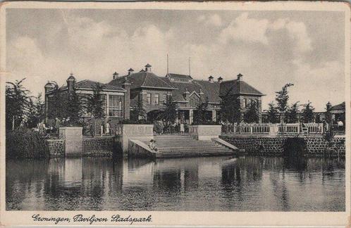 GRONINGEN - Paviljoen Stadspark, Verzamelen, Ansichtkaarten | Nederland, Verzenden