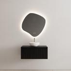 Onderkast Gliss Design Timotheus 90 CM Incl. Topplaat Black, Ophalen of Verzenden, Nieuw, Bad