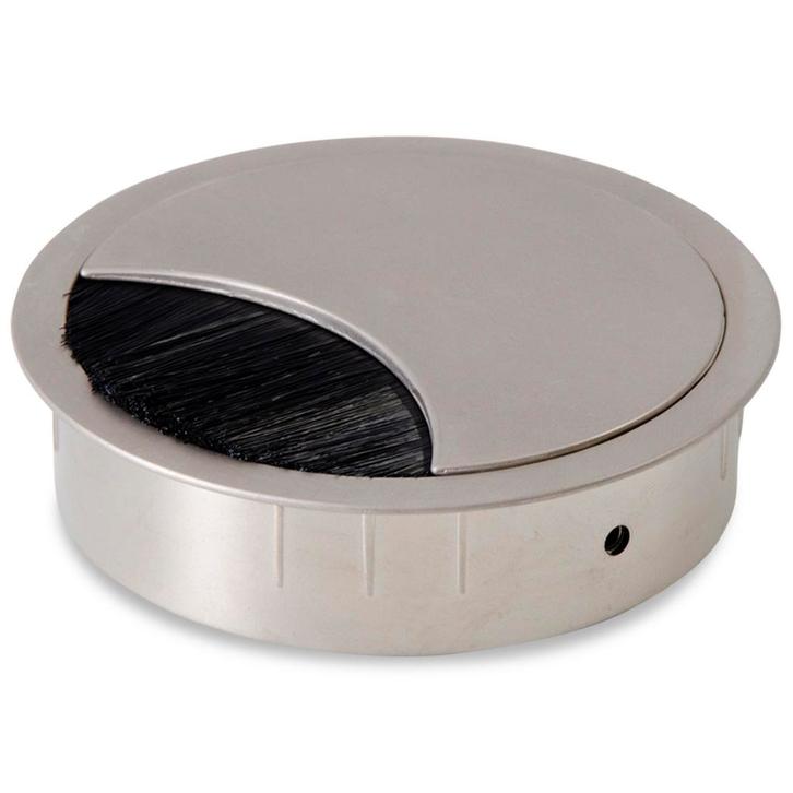 Kabeldop Shift 80 - RVS Metaal | Inbouw | 80 mm, Doe-het-zelf en Verbouw, Elektra en Kabels, Ophalen of Verzenden