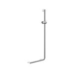 Smedbo Douche Glijstang En Greep Living L-vorm Rechts 53x110, Ophalen of Verzenden, Nieuw, Chroom, Kraan