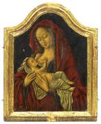 Flämische Schule (XVIII-XIX) - Die Stillende Madonna (Maria