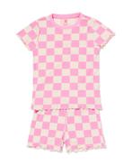 HEMA Kindershortama rib ruiten paars, Kinderen en Baby's, Verzenden, Nieuw