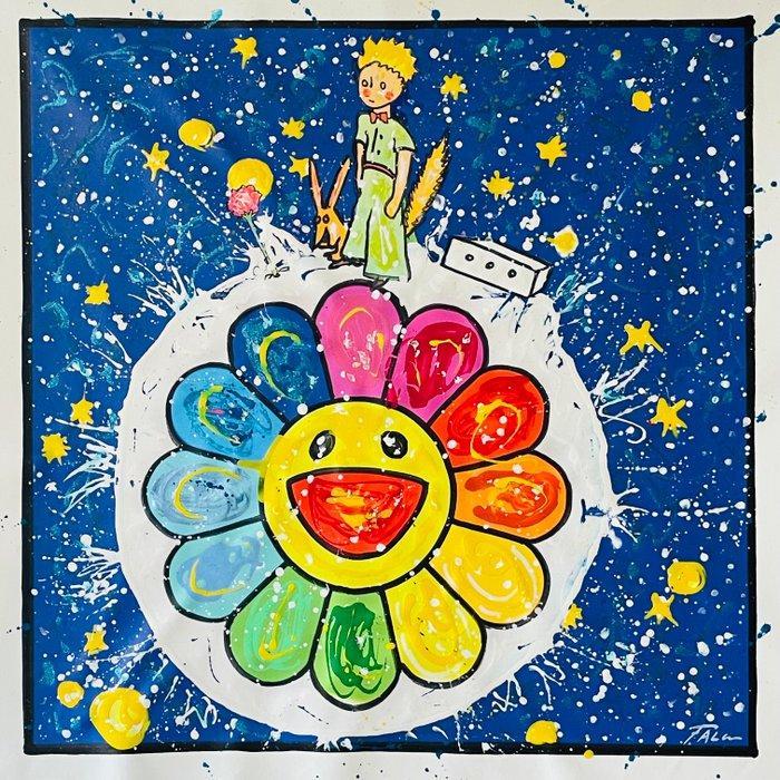 Joaquim Falco - PETIT PRINCEP ON MURAKAMI PLANET. XL, Antiek en Kunst, Kunst | Schilderijen | Modern