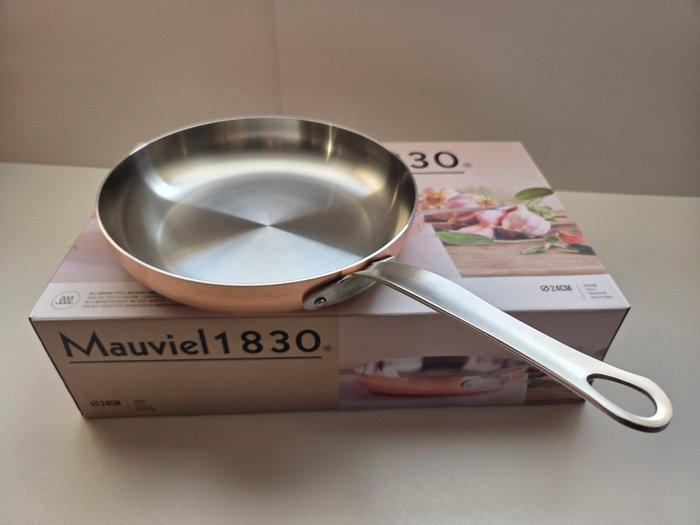 Mauviel - Braadpan - Mauviel 1830 koperen braadpan 24 cm -, Antiek en Kunst, Antiek | Keukenbenodigdheden