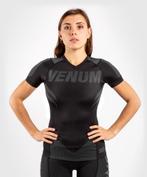 Venum ONE FC IMPACT Rashguard S/S Dames Zwart Zwart, Nieuw, Maat 46 (S) of kleiner, Ophalen of Verzenden, Venum