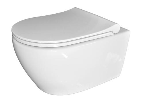Sanicare Rondo RIMFREE wandcloset incl. Rondo SLIM ( Ultra d, Doe-het-zelf en Verbouw, Sanitair, Nieuw, Verzenden